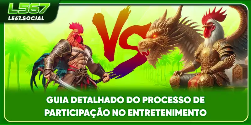 Guia detalhado do processo de participação no entretenimento