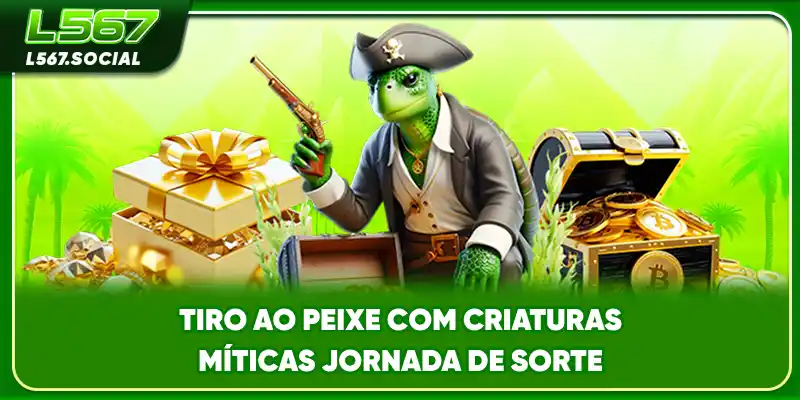 Tiro Ao Peixe Com Criaturas Míticas - Jornada De Sorte