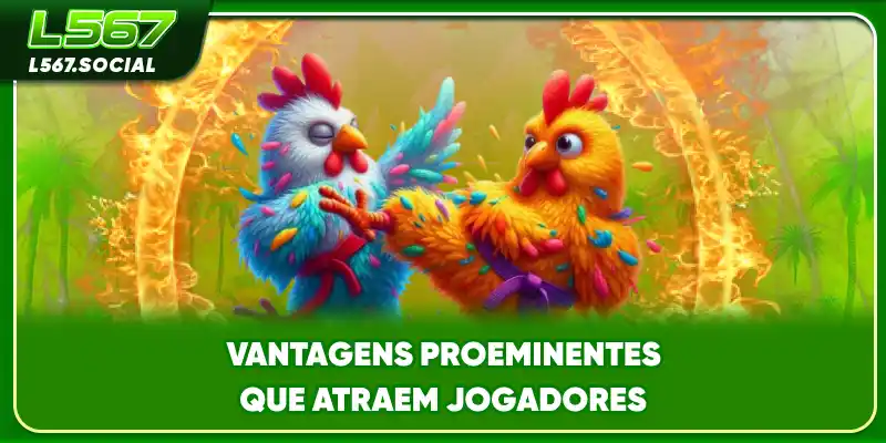 Vantagens proeminentes que atraem jogadores